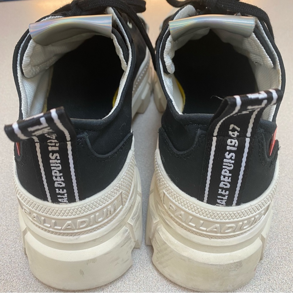 Palladium lo revolt tx Black Sneakers with Iridescent Detail, women’s size 10 - Picture 9 of 9